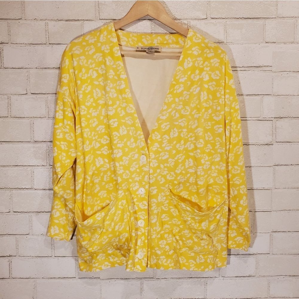 Boston Traders vintage sweatshirt cardigan